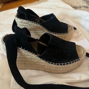 Cute espadrille wedges